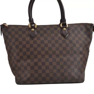 ❌SOLD ❌ Authentic Louis Vuitton Damier Saleya MM Shoulder tote bag - Pre loved